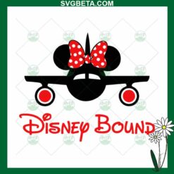 Airplane Disney Bound SVG