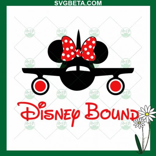 Airplane Disney Bound SVG