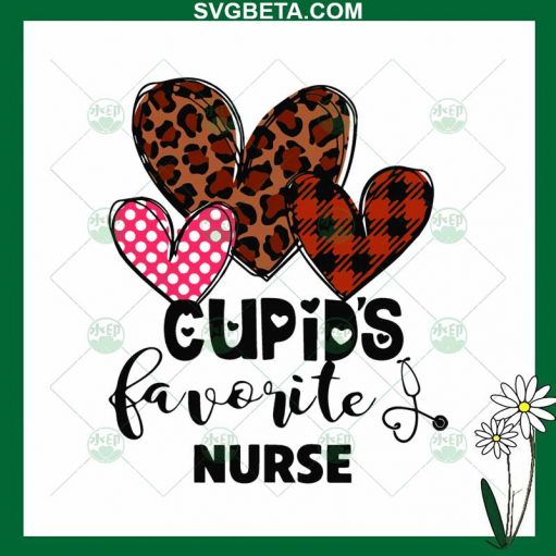 Cupid's Favorite Nurse SVG