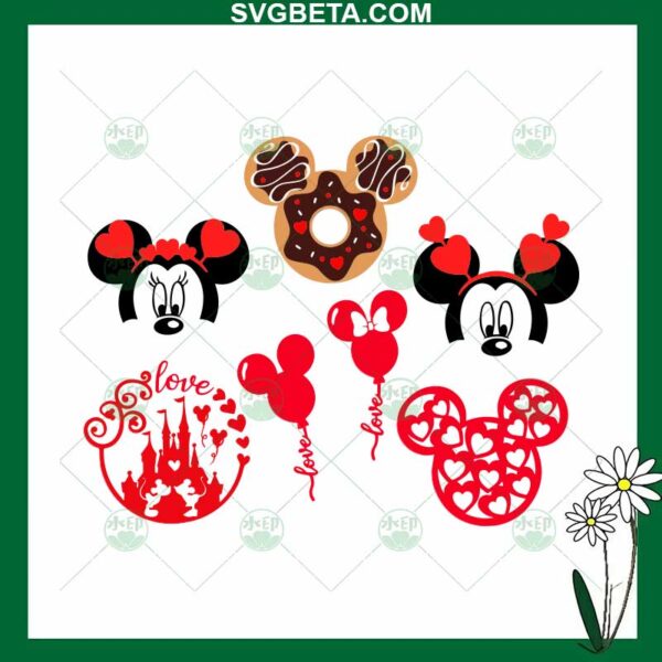 Disney Valentines SVG