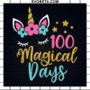 100 Magical Days Svg