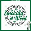 Smoking Weed SVG