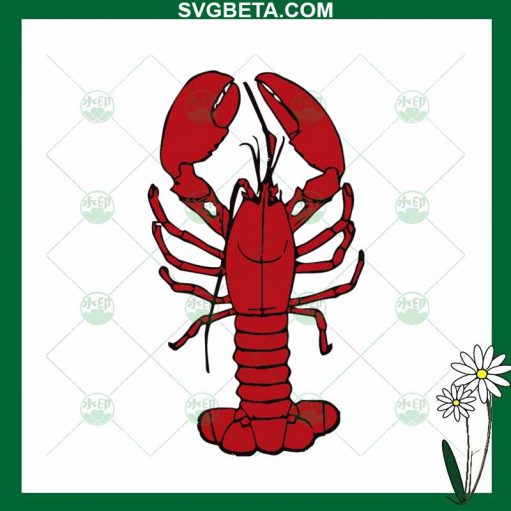 Cute Crawfish Svg