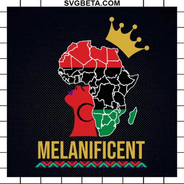 Melanificent SVG