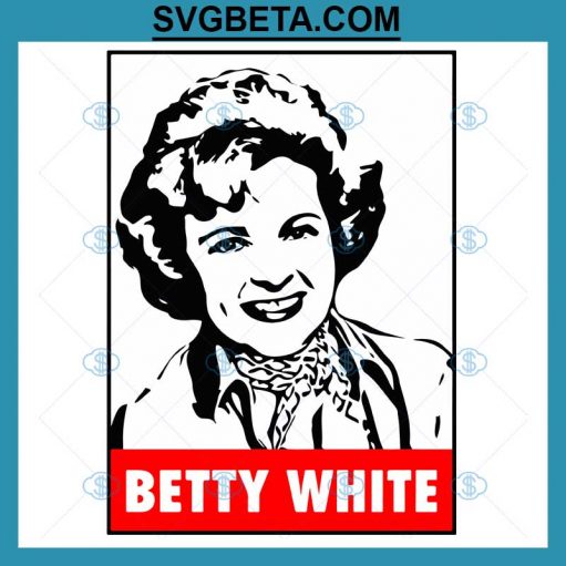 Betty White Golden Girls Svg