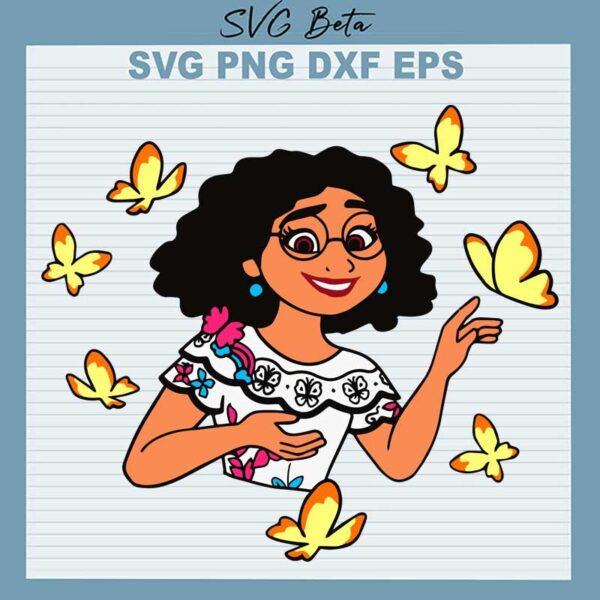 Mirabel Madrigal Encanto svg