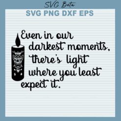 Encanto candle quotes svg