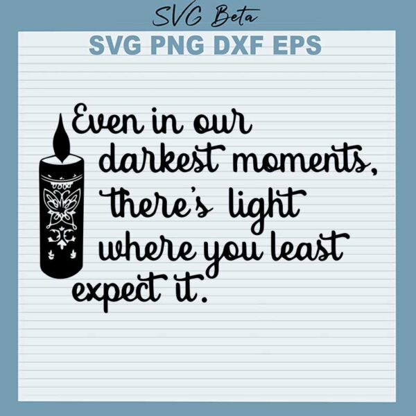 Encanto candle quotes svg