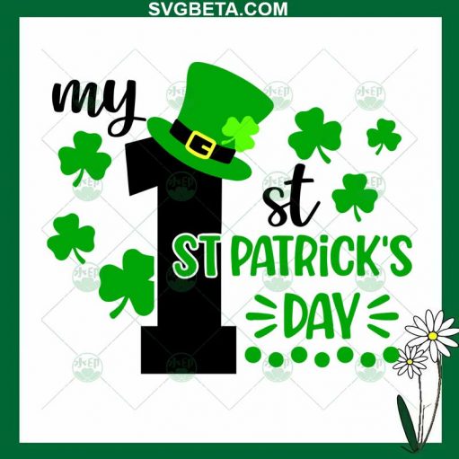 My 1st St Patricks Day SVG