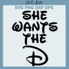She Wants The D Svg