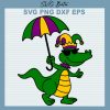 Mardi Gras Dinosaur SVG