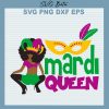 Mardi Queen SVG