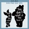 You Don't Spell It You Feel It SVG