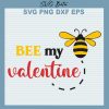 Bee My Valentine SVG