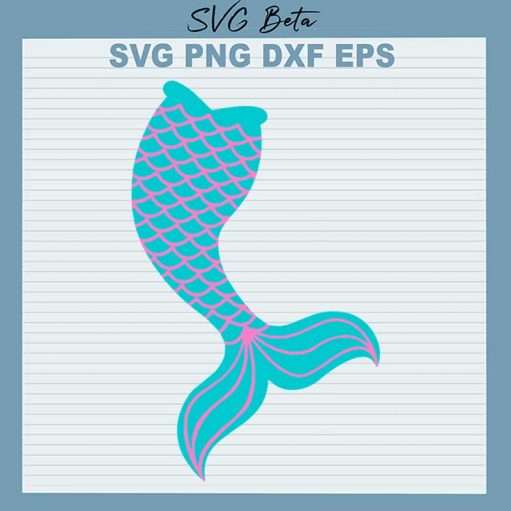 Mermaid Tail SVG