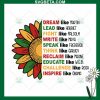 Sunflower Dream Like Martin Svg
