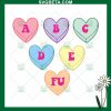 ABCDEFU Valentines Day SVG