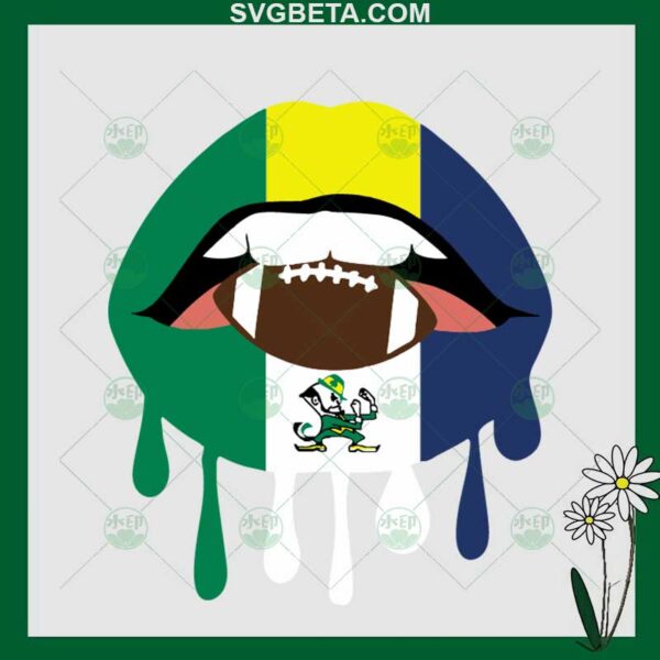 Notre Dame Lips SVG