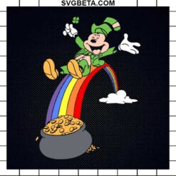 Mickey saint patrick SVG