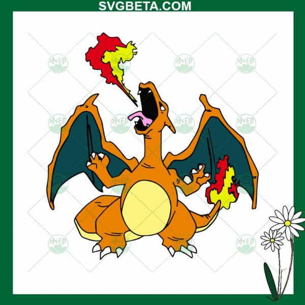 Charizard pokemon SVG