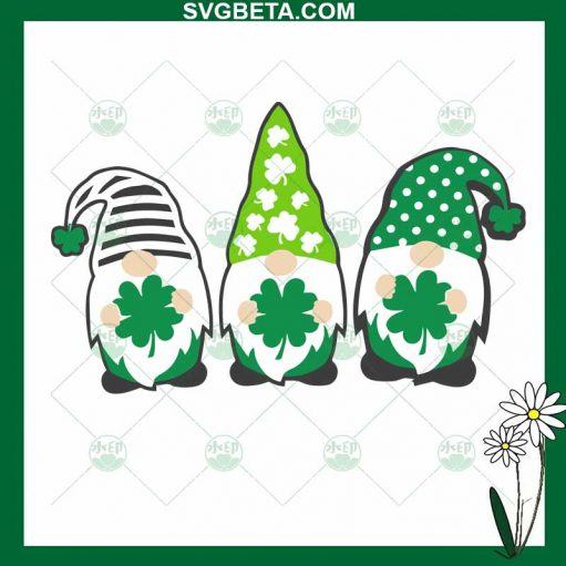 gnomes st patrick day SVG