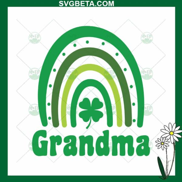 Grandma patrick's day SVG