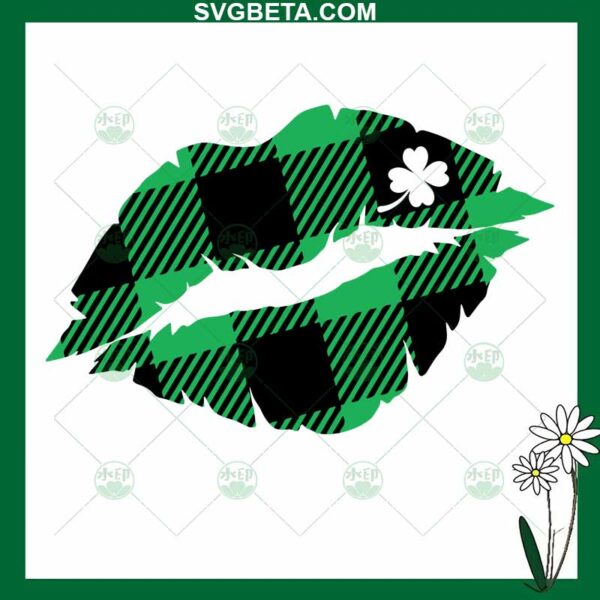 Lip st patrick's day SVG