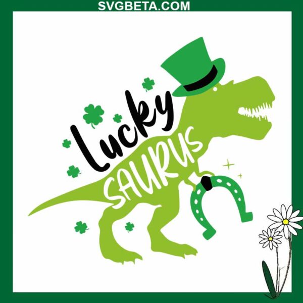 Lucky Saurus SVG
