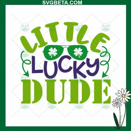 Little lucky dude SVG