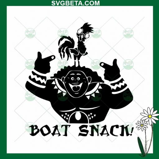 boat snack moana svg