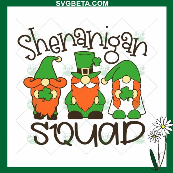 Shenanigan squad gnomes SVG