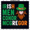 Irish Men Conor Mcgregor Svg