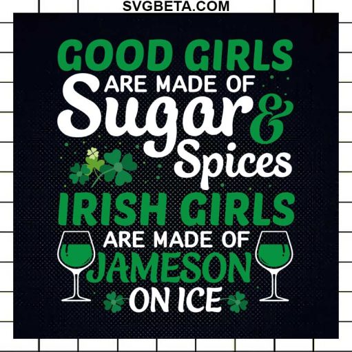 Irish Girls Made Of Jameson On Ice SVG