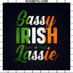 Sassy Irish Lassie SVG