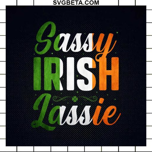 Sassy Irish Lassie SVG