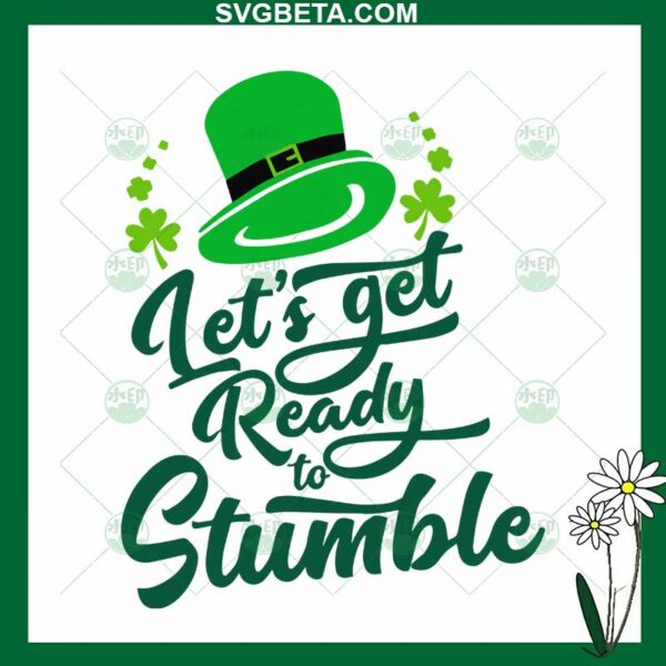 let's get ready to stumble svg