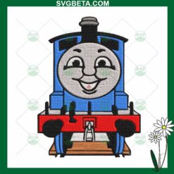 Thomas the train embroidery design
