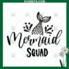 Disney Mermaid Squad SVG
