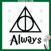Harry Potter Always Svg