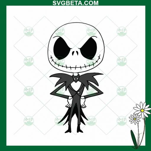 Baby Jack Skellington SVG