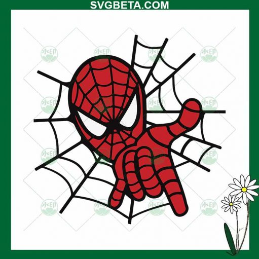 Superhero Spiderman SVG