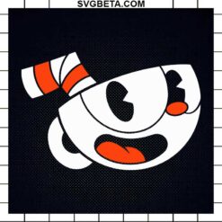 Cuphead Face SVG