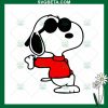 Snoopy Joe Cool Svg
