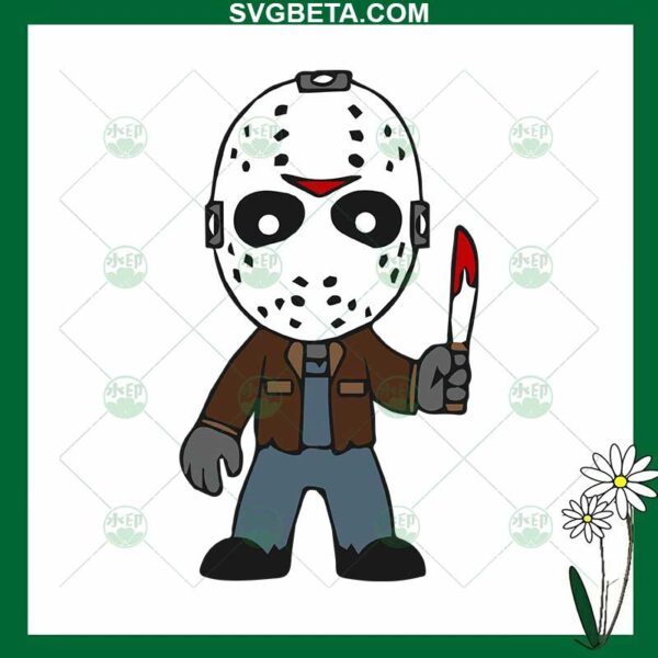 Jason Voorhees Friday SVG