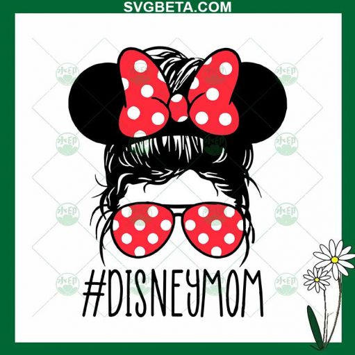 Minnie Disney Mom SVG