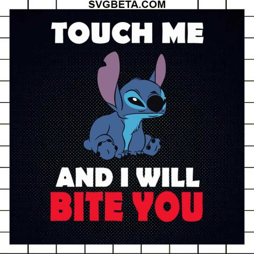 Touch me and i will bite you SVG