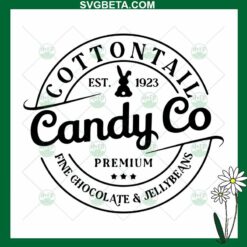 Bunny Cotton Tail Candy Co SVG