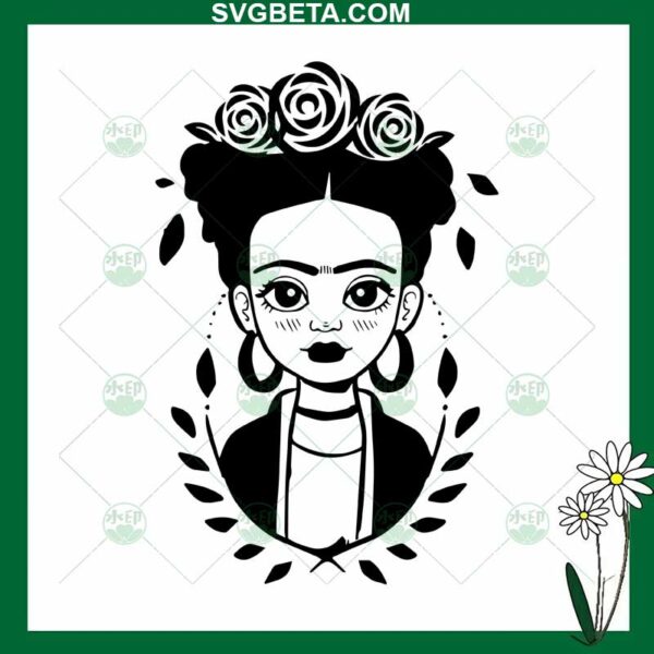 Frida Kahlo SVG