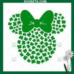 Minnie Ears Shamrock SVG