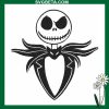 Jack Skellington Halloween Embroidery Design